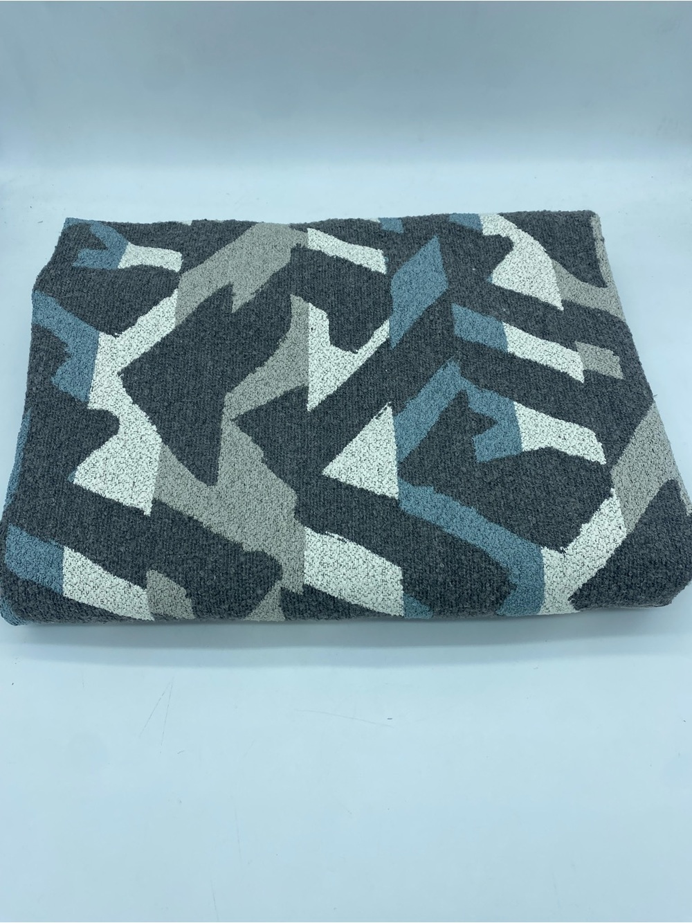 Modern Geo-Pattern textured fabric-Two yards.